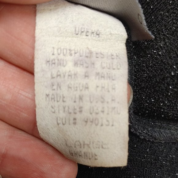 LITTLE BLACK PARTY DRESS BY OPERA SIZE L - Picture 7 of 11